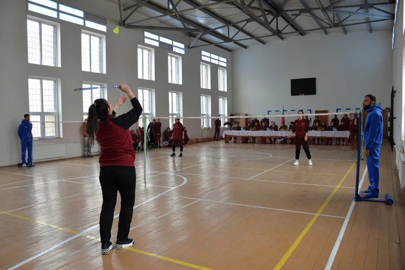Penitensiar Xidmətin cəzaçəkmə müəssisəsində qadınlar arasında badminton turniri keçirillib