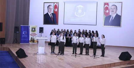 Şəkidə “Vətənin müdafiəsinə hazıram!” devizi altında kütləvi tədbir keçirilib - FOTO