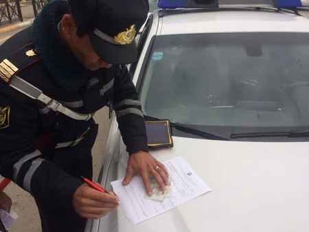 Şirvanda qanunları pozan sürücülərə qarşı reyd keçirilib