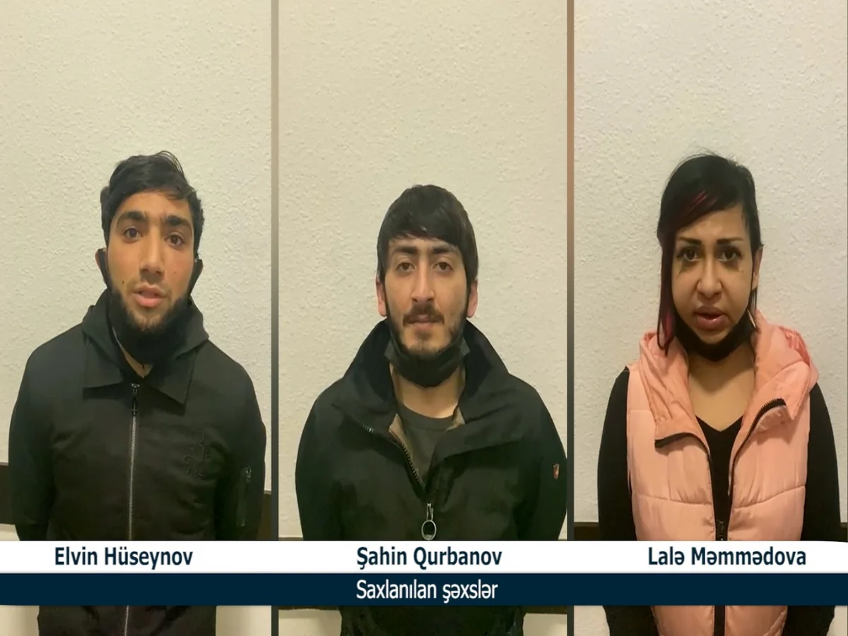 Bakıda qadın narkotacir və daha 2 nəfər həbs edilib