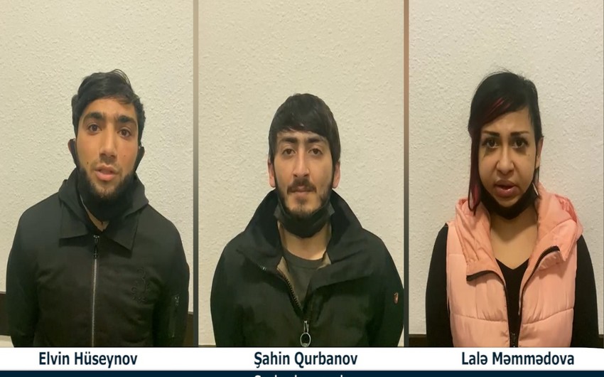 Bakıda qadın narkotacir və daha 2 nəfər həbs edilib