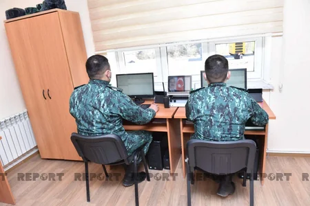 Gorus-Qafan yolu üzərində sərhəd postunun yeni inzibati binasının açılışı olub