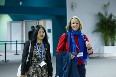 Photos from COP29 Day 8 in Baku