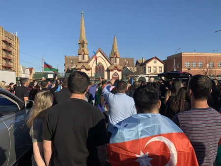 Nyu-Yorkda Şuşanın azad edilməsi münasibətilə avtoyürüş keçirilib