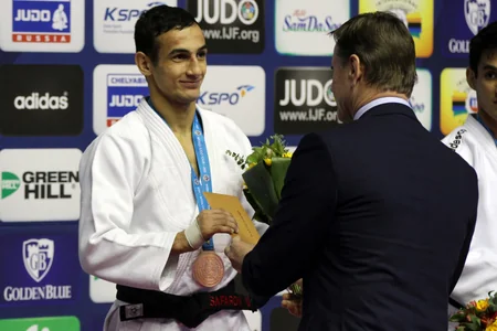 Azərbaycan cüdoçusu Qran Pridə bürünc medal qazanıb