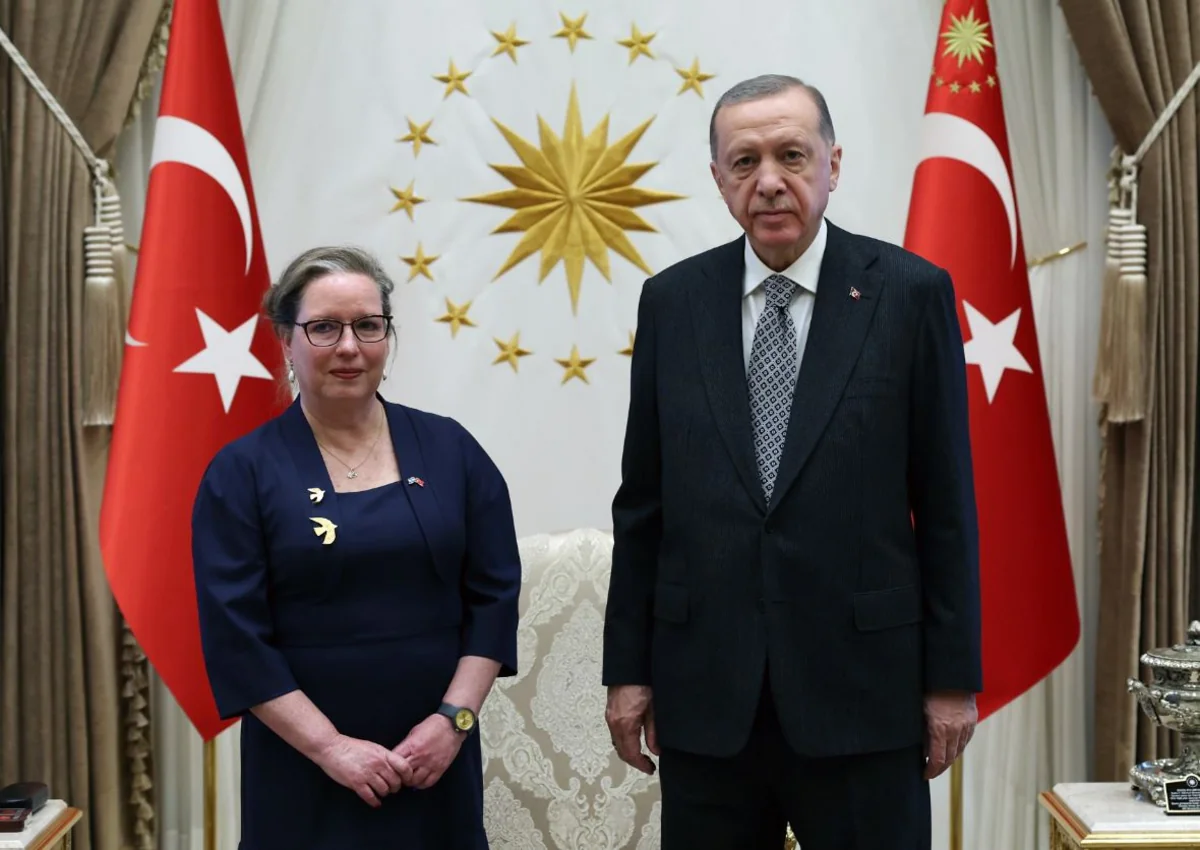 Ərdoğan İsrailin yeni səfirinin etimadnaməsini qəbul edib