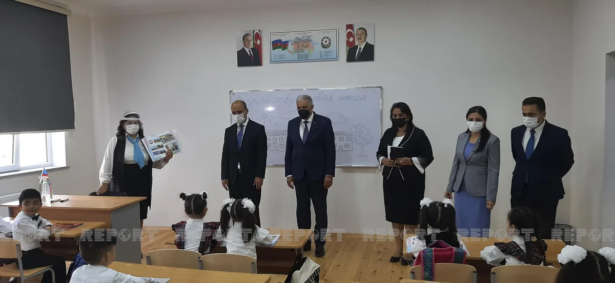 Samuxda yeni məktəb binası istifadəyə verilib