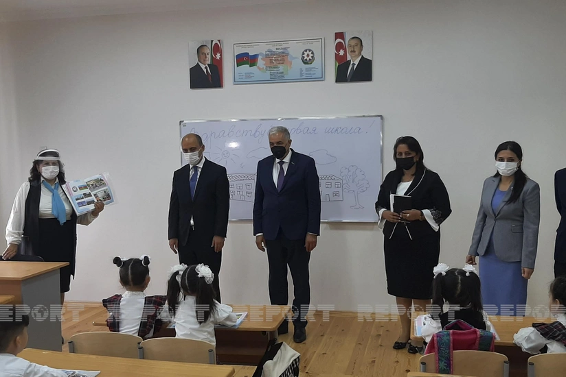 Samuxda yeni məktəb binası istifadəyə verilib