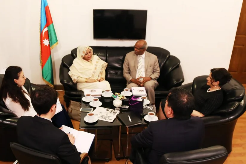 ​Sudanın Azərbaycandakı səfiri Tərcümə Mərkəzinin rəhbəri ilə görüşüb