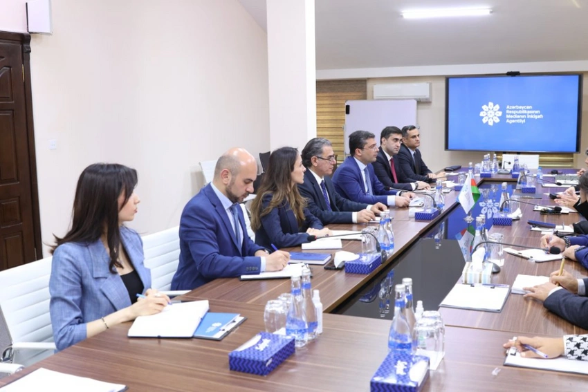 Fransız Polineziyasının nümayəndə heyəti Medianın İnkişafı Agentliyində olub