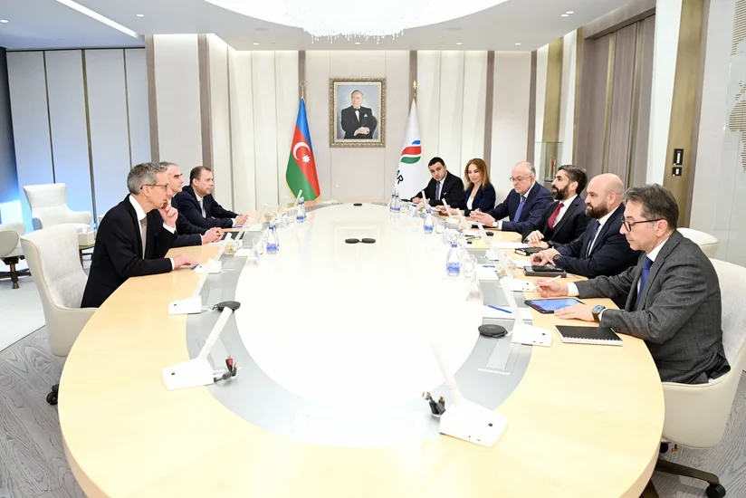 Президент SOCAR встретился со старшим вице-президентом TotalEnergies