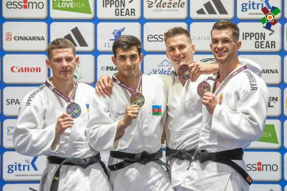 Azərbaycan cüdoçuları Avropa Kubokunda birinci yeri tutublar