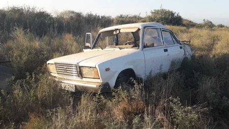 Kürdəmirdə avtomobil aşıb,  sürücü xəsarət alıb - FOTO - VİDEO - ƏLAVƏ OLUNUB