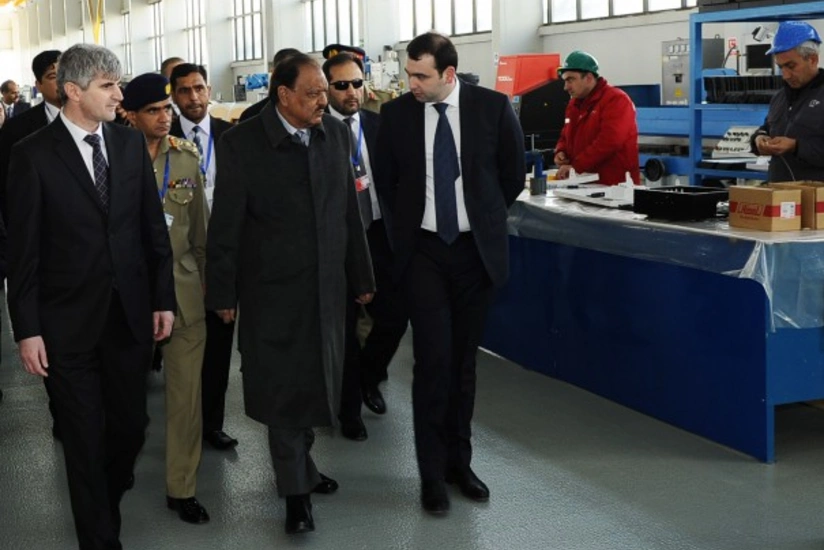 Pakistani President visited Sumgait Technology Park
