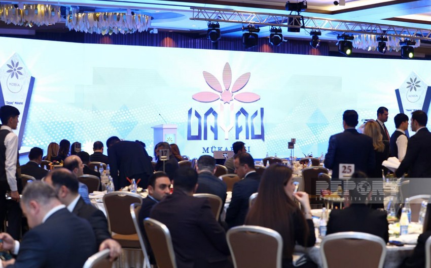 Azərbaycanda innovativ və  ixracyönümlüyü ilə seçilən 14 sahibkar mükafatlandırılıb