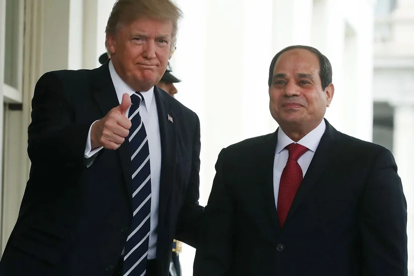 Трамп пригласил президента Египта посетить Вашингтон 