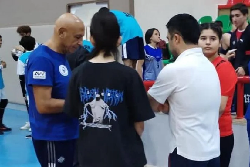 Voleybol millisinin baş məşqçisi və federasiya nümayəndələri Naxçıvana səfər ediblər