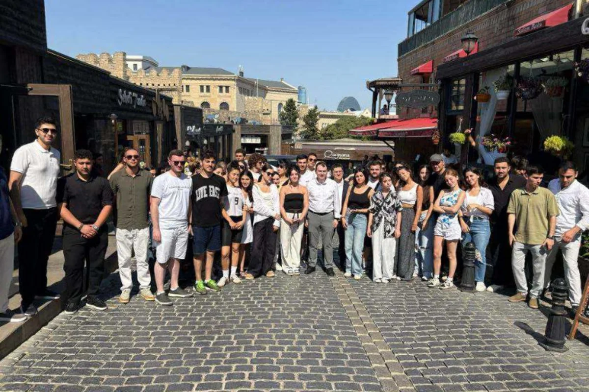 Giorgi Çakvetadze Azərbaycanda səfərdədir