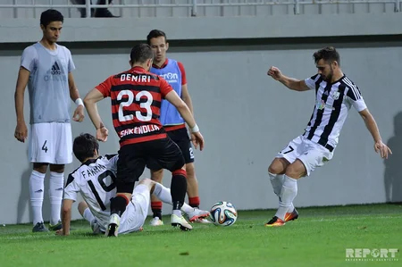 FC Neftchi plays goalless draw with Shkendija - PHOTO REPORT