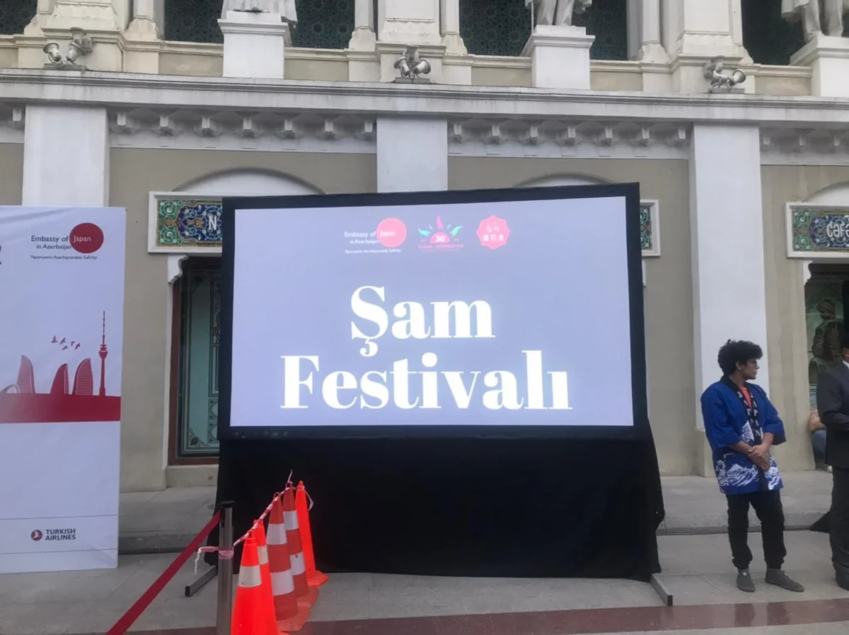 Bakıda Şam festivalı keçirilib
