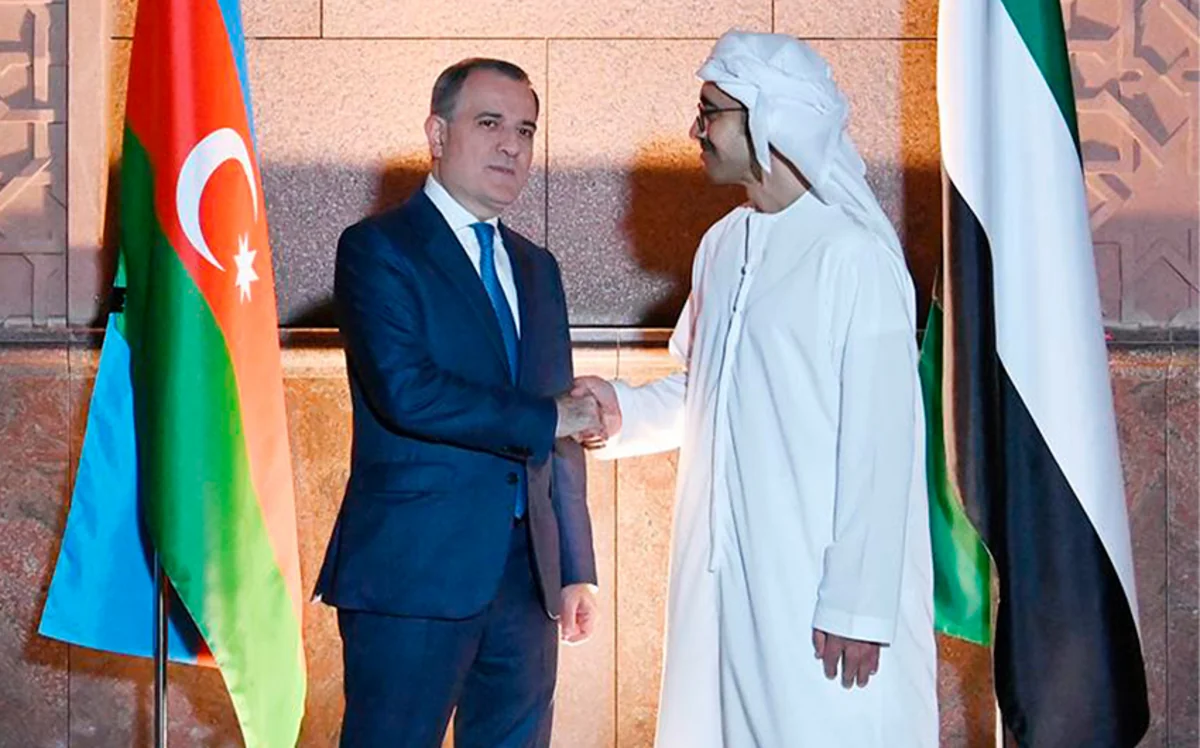 Azerbaijani, UAE FMs discuss cooperation agenda, current regional situation