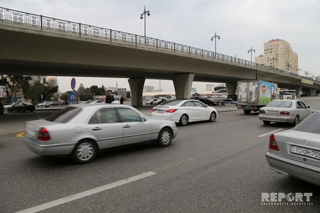 Bakıda DYP taksi və mikroavtobus sürücülərinə qarşı reyd keçirib - FOTO - VİDEO