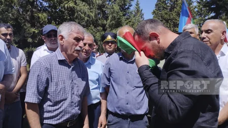 Göyçayda Birinci Qarabağ müharibəsinin şəhidi Rasim Eldarov dəfn edilib - YENİLƏNİB 