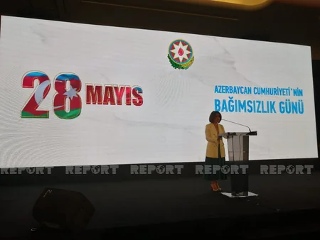 İstanbulda Azərbaycanın Müstəqillik Günü münasibətilə təntənəli mərasim keçirilib