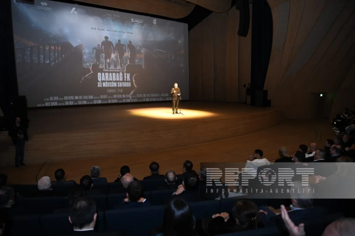 Qarabağ FK – 30 mövsüm səfərdə sənədli filminin təqdimatı olub