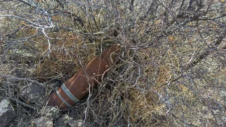 Qazaxda top mərmisi tapıldı