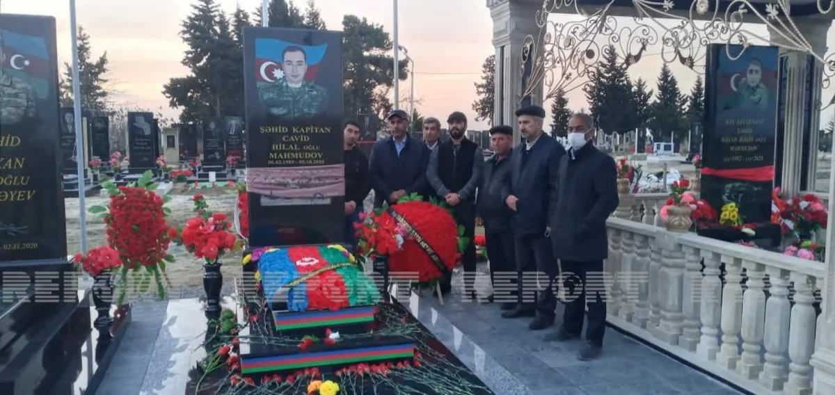 Doğum günü məzarı önündə qeyd edilən qəhrəman zabitimiz