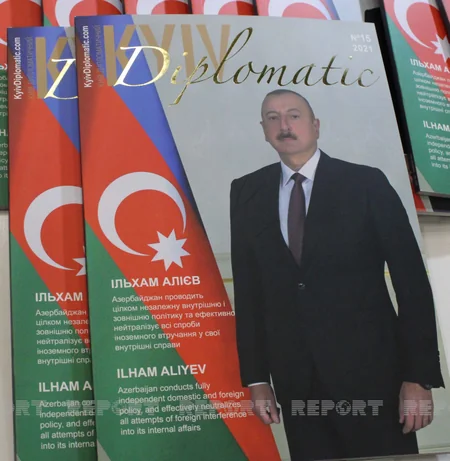 Ukraine's popular diplomatic magazine dedicates next edition to Ilham Aliyev