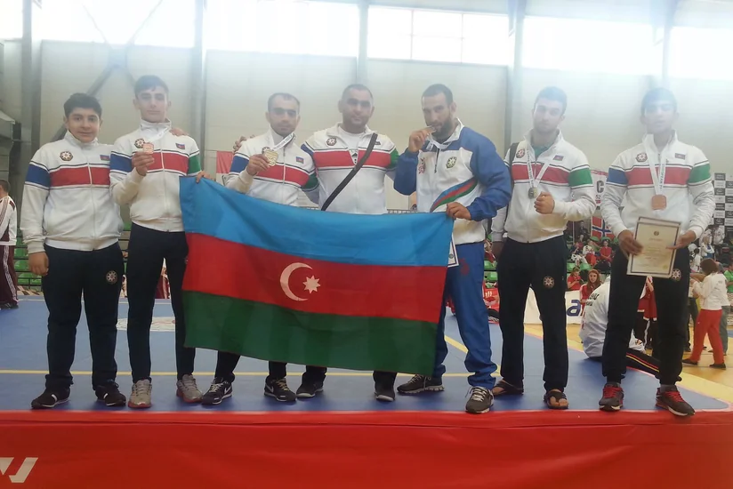 ​Azərbaycanın uşu üzrə milli komandası Avropa çempionatında 5 medal qazanıb