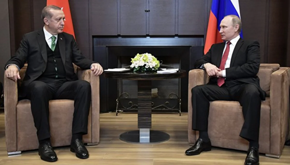 Ərdoğanla Putin arasında 3 saatdan artıq davam edən görüş başa çatıb