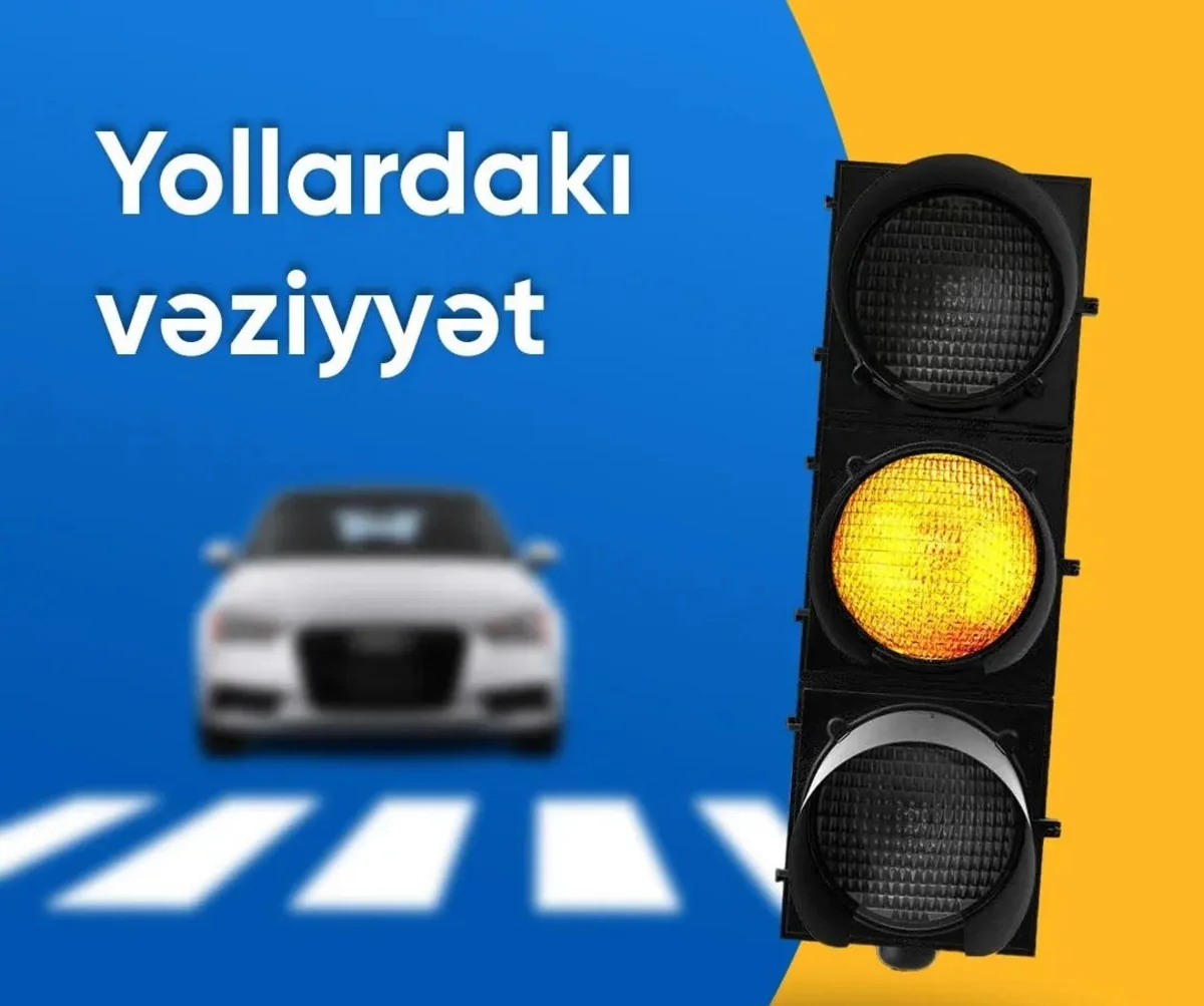Bakının bir sıra yollarında tıxac müşahidə olunur