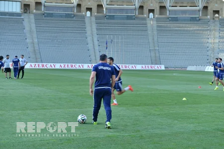 ​Qarabağ Çempionlar Liqası matçı öncəsi son məşqinə çıxıb