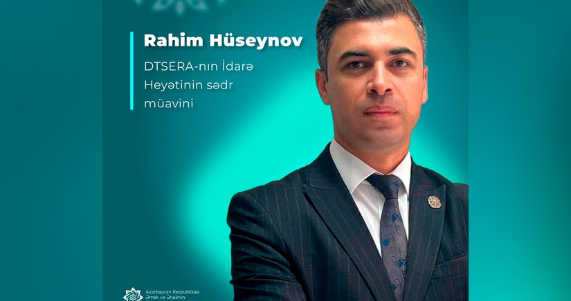 Dövlət Tibbi-Sosial Ekspertiza və Reabilitasiya Agentliyinə yeni sədr müavini təyin olunub