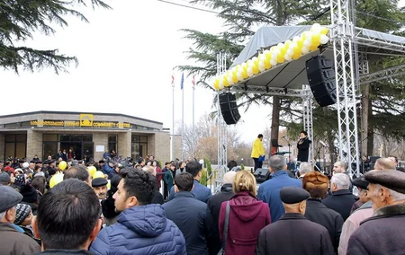 Gürcüstanda azərbaycanlıların yaşadığı 7 kəndin sakini üçün icma mərkəzi istifadəyə verilib