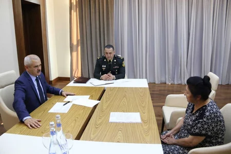 Arzu Rəhimov Şəmkirdə vətəndaşları qəbul edib