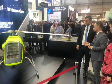 AZPROMO nümayəndələri INNOPROM-2022 sərgisində bir sıra görüşlər keçirib