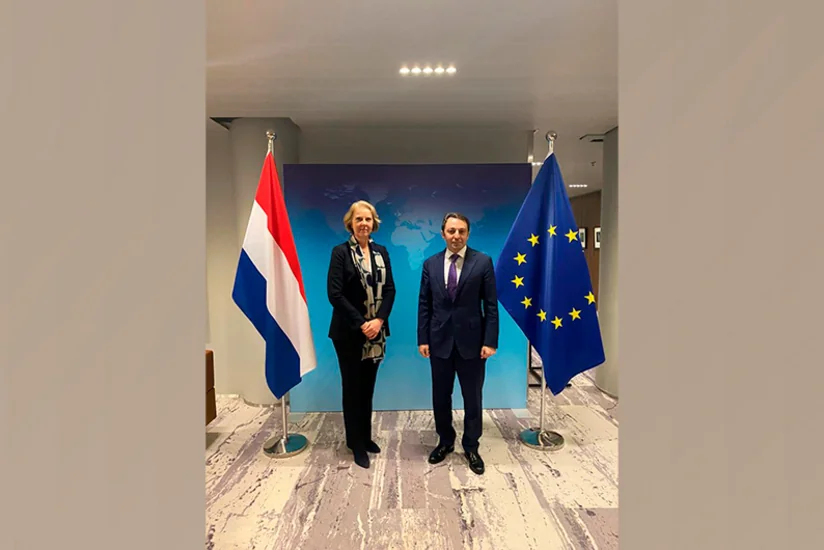 Xarici işlər nazirinin müavini Elnur Məmmədov Niderlandda səfərdə olub