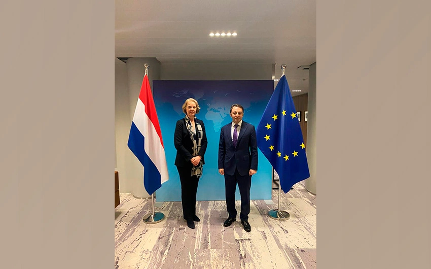Xarici işlər nazirinin müavini Elnur Məmmədov Niderlandda səfərdə olub