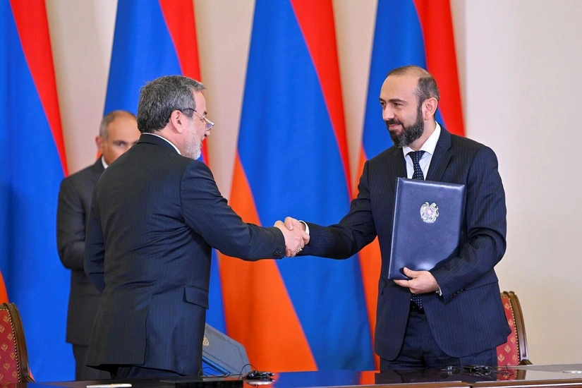 Armenian, Iranian FMs explore regional processes