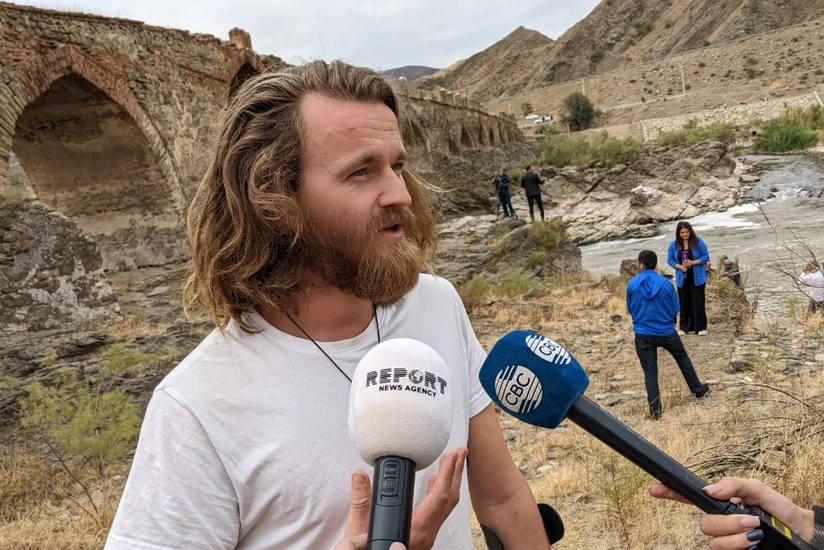 Norveçli səyyah: Azad edilən ərazilərdə böyük işlərin görüldüyünün şahidi olduq