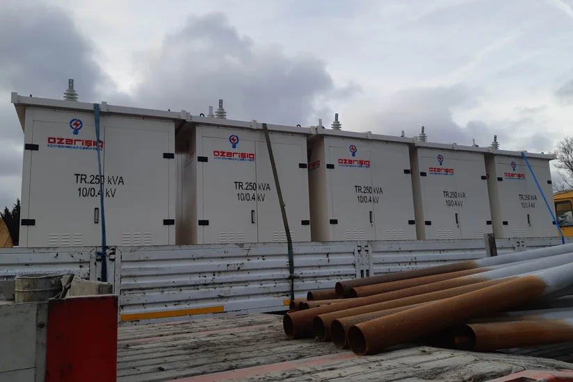 “Azərişıq” Xırdalanda elektrik enerjisi şəbəkəsini yeniləyir