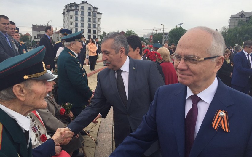 Azərbaycanın səfiri Kişinyovda Qələbə Günü bayram mərasimində iştirak edib