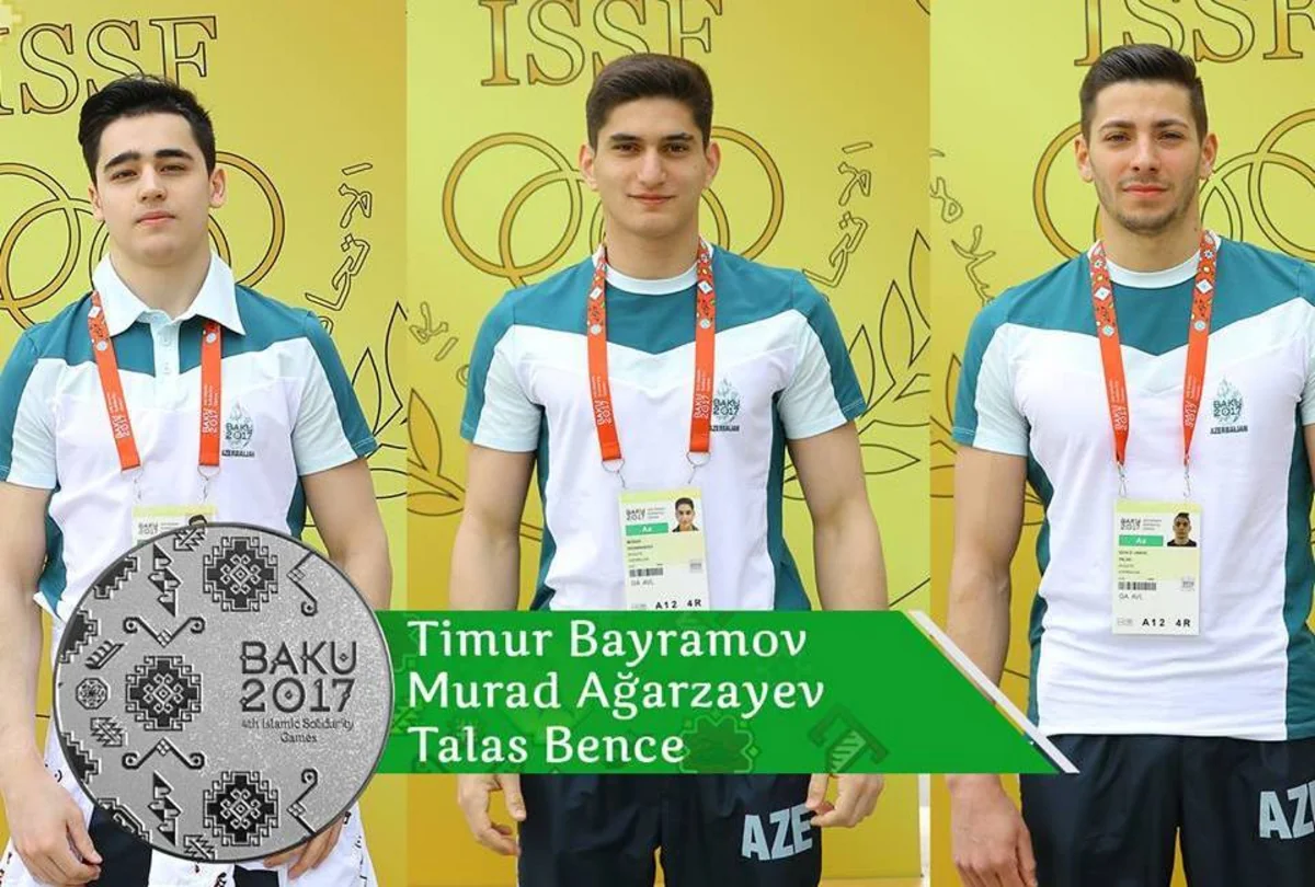 Azərbaycanın kişi idman gimnastikası üzrə komandası İslamiadada gümüş medal qazanıb