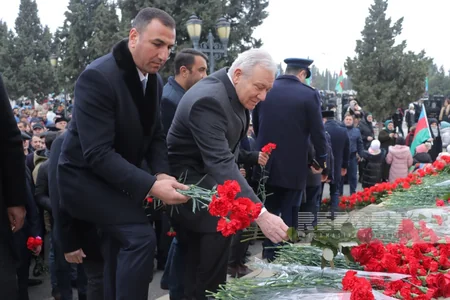 Qərb bölgəsində Ümumxalq Hüzn Günü ilə əlaqədar tədbirlər keçirilib