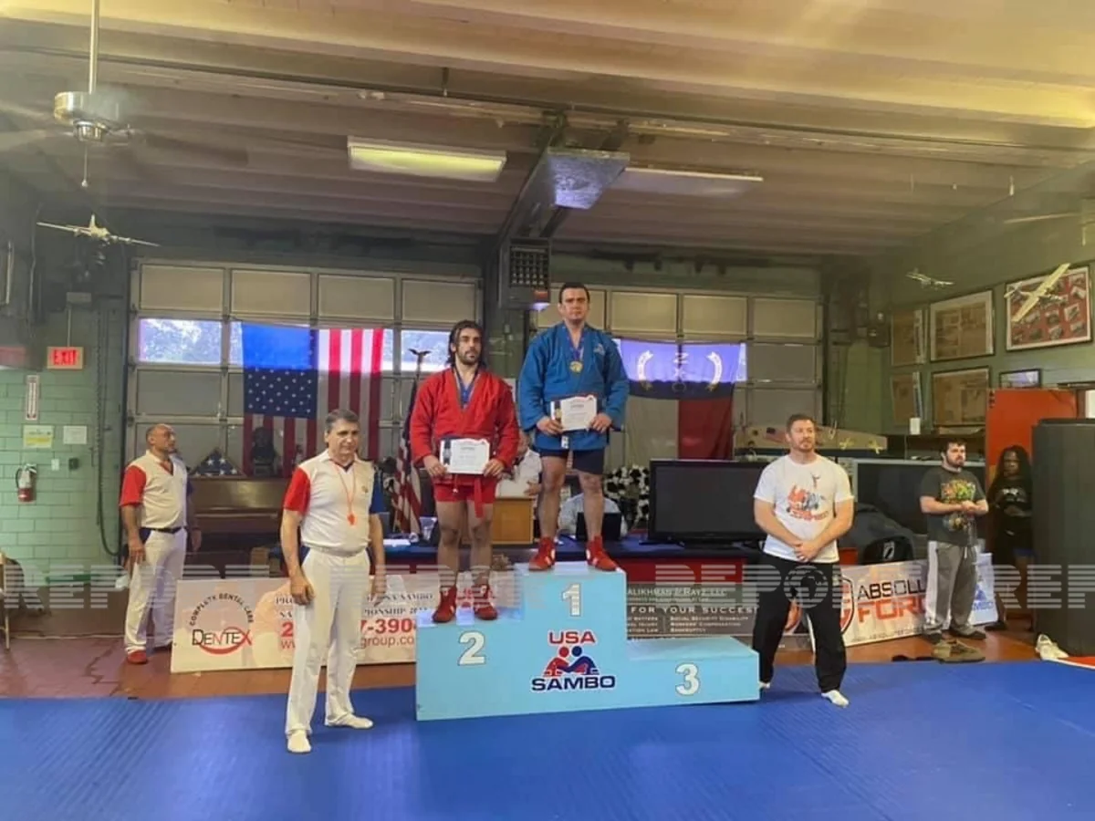 Азербайджанец стал чемпионом США по самбо