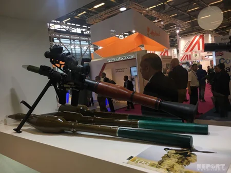 Azərbaycan istehsalı olan hərbi məhsullar Parisdə nümayiş etdirilir